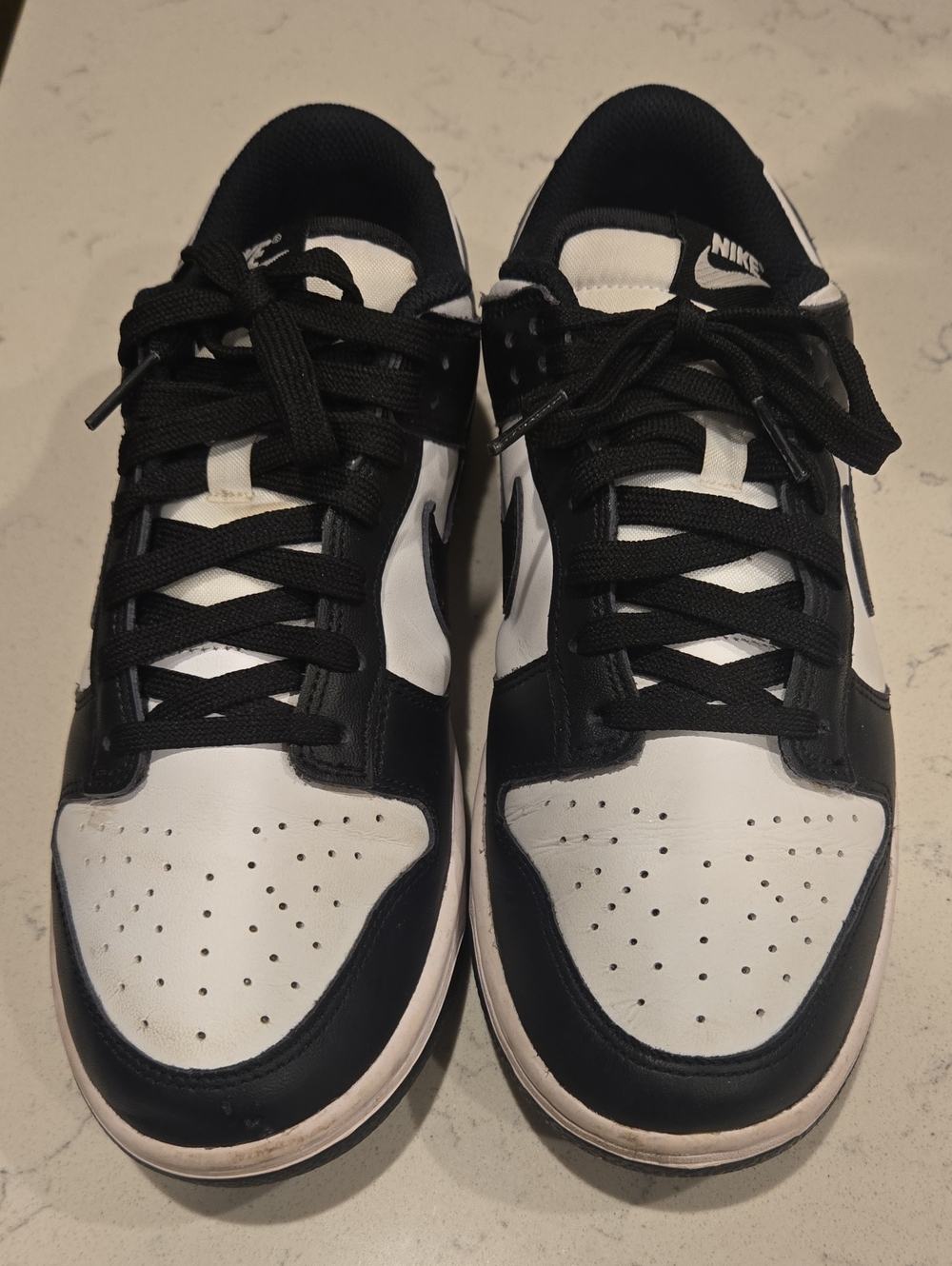 Nike Black and White Low-Top Sneakers